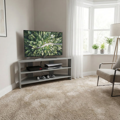 Corner TV Unit - Sage Green