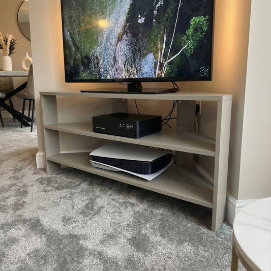 Corner TV Unit - Sage Green