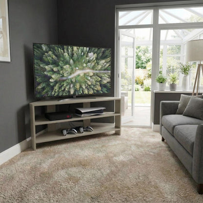Corner TV Unit - Sage Green