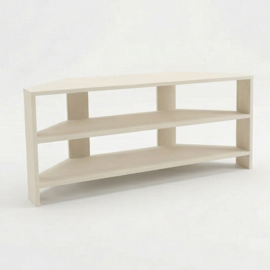 Corner TV Unit - Putty Beige