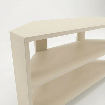 Corner TV Unit - Putty Beige