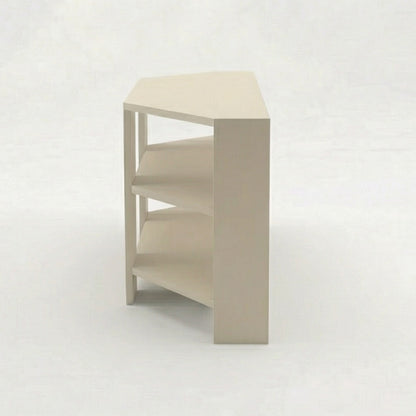 Corner TV Unit - Putty Beige