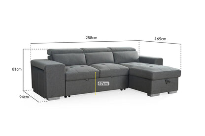 Artemis Universal Corner Sofabed