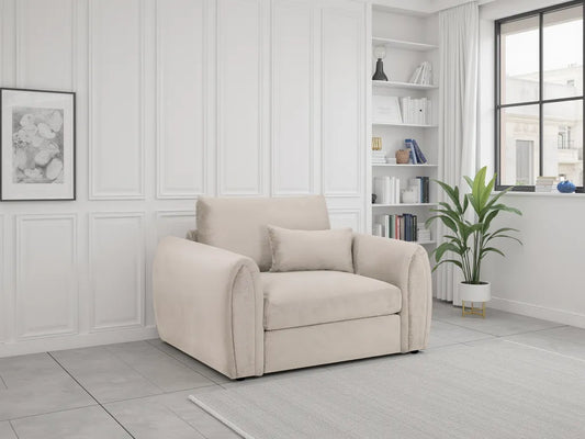 Mirabel Sofa Mocha Armchair