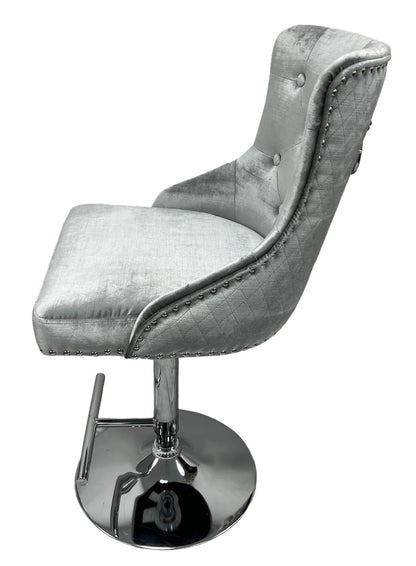 Mayfair Silver Grey Bar Stool