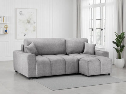 Luki Sofabed Universal Corner (Grey & Beige)