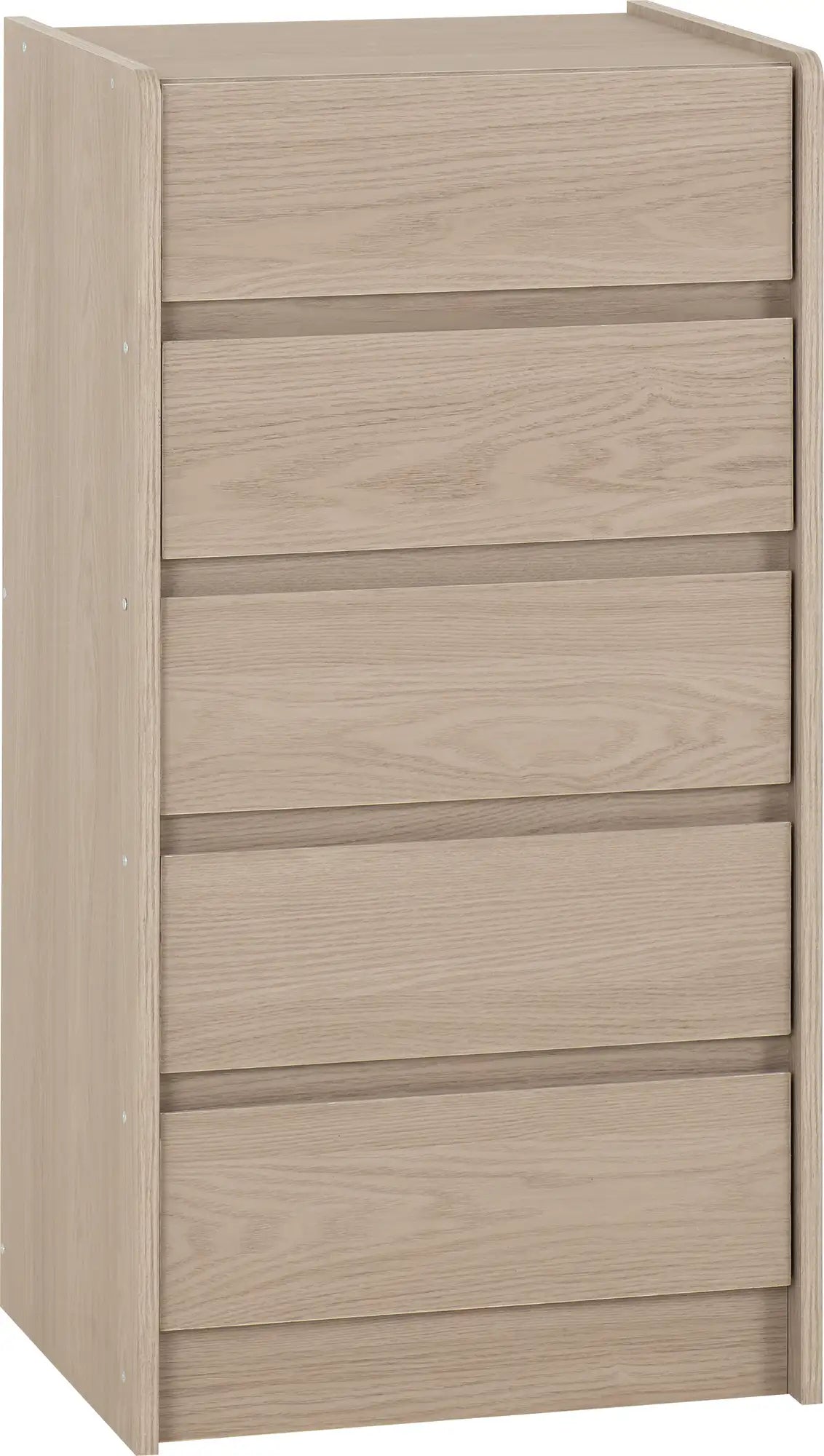 Paris 5 Drawer Chest   Smoked Ash Effect 2024  01