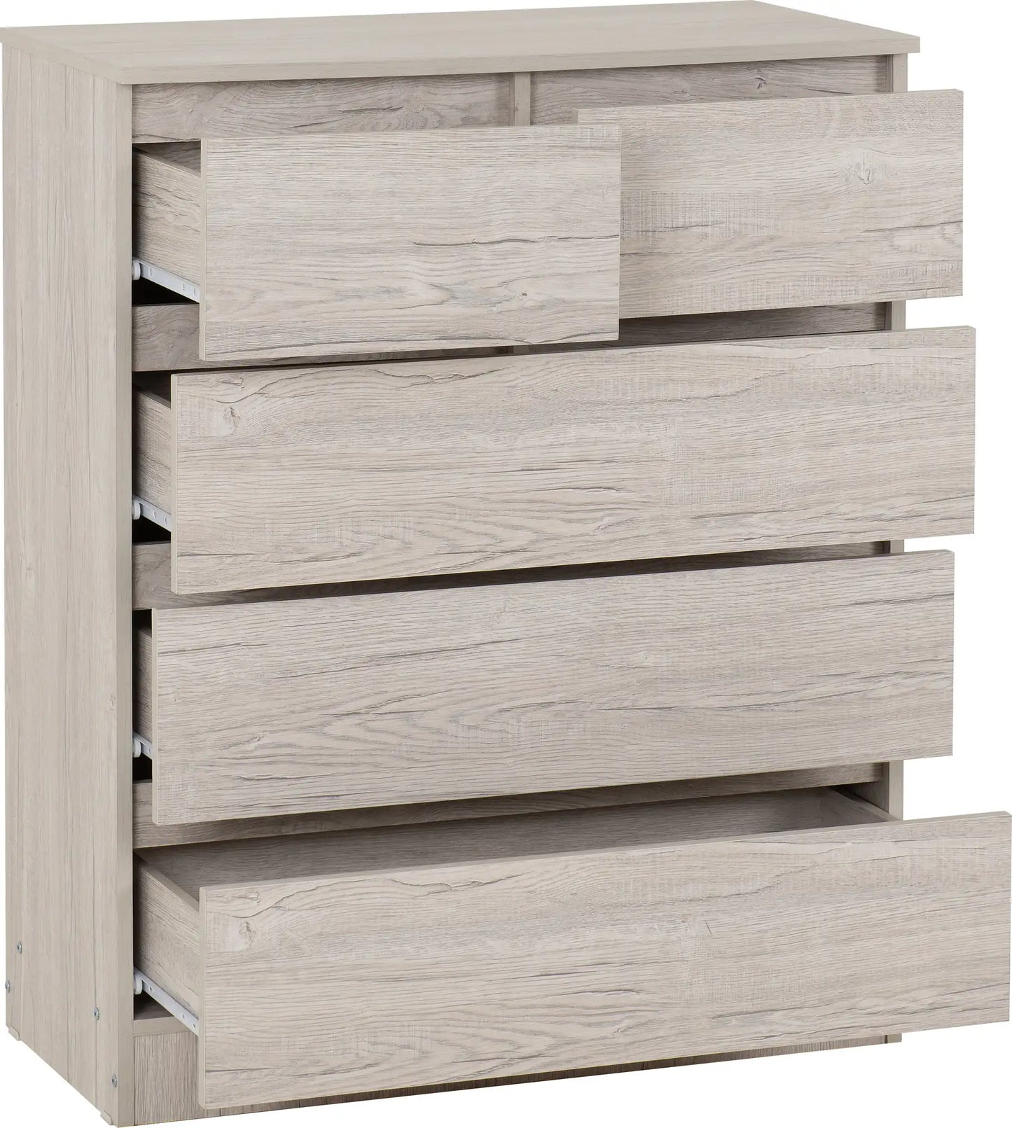 Malvern 3+2 Drawer Chest   Urban Snow 2024  02