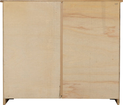 Panama 2 Door 2 Drawer Sideboard Natural Wax 2019 05