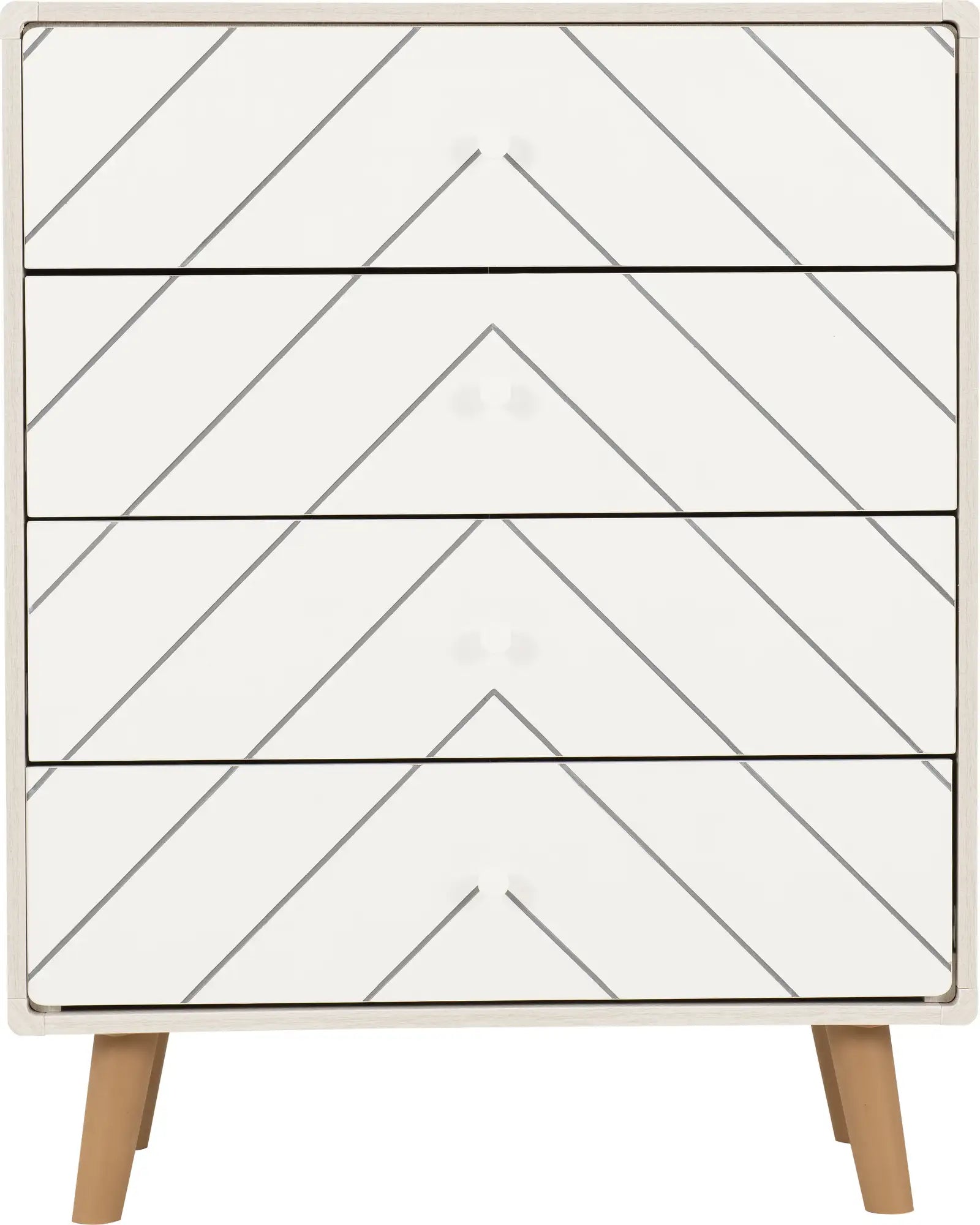 Dixie 4 Drawer Chest   Dusty Greywhite 2024  03