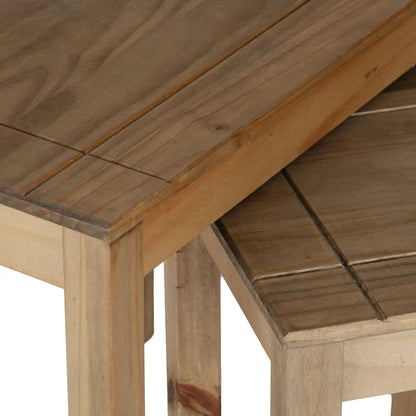 Panama Nest Of 2 Tables Natural Wax 2019 05