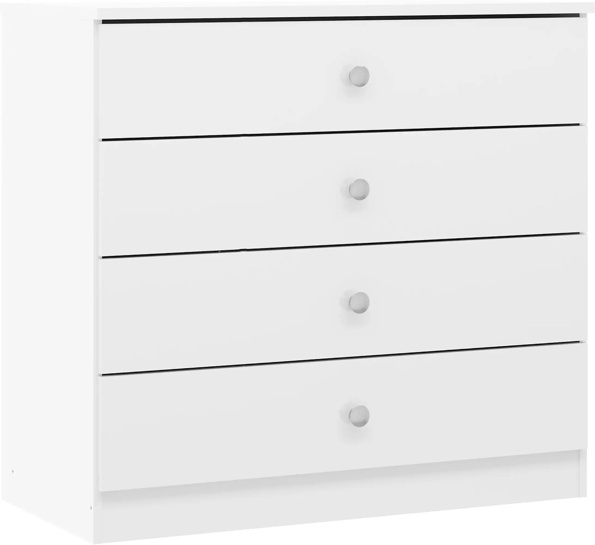 Denver 4 Drawer Chest   White Gloss 2024  F01