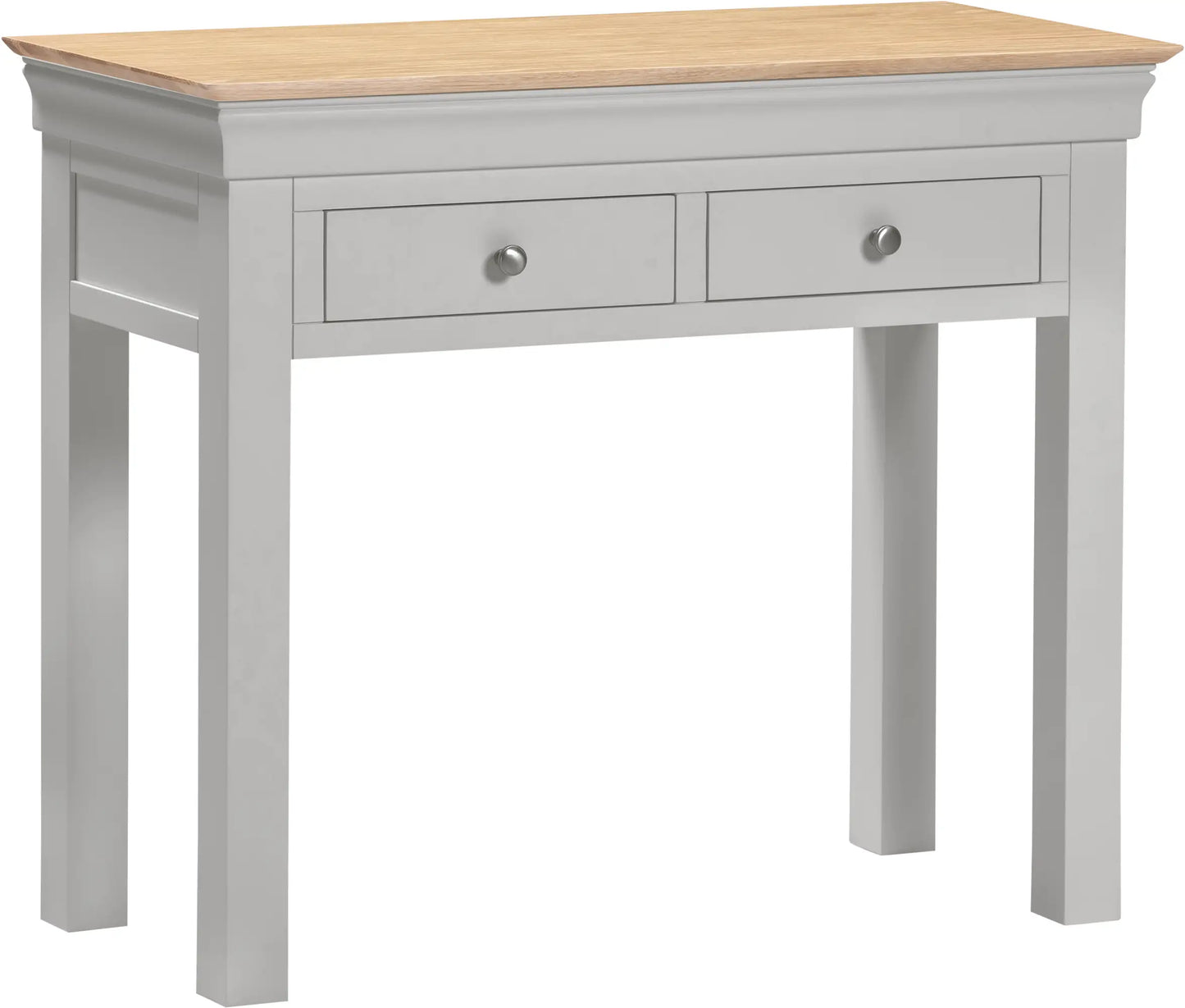 Bordeaux Console Table   Pebble Grey Oak  01