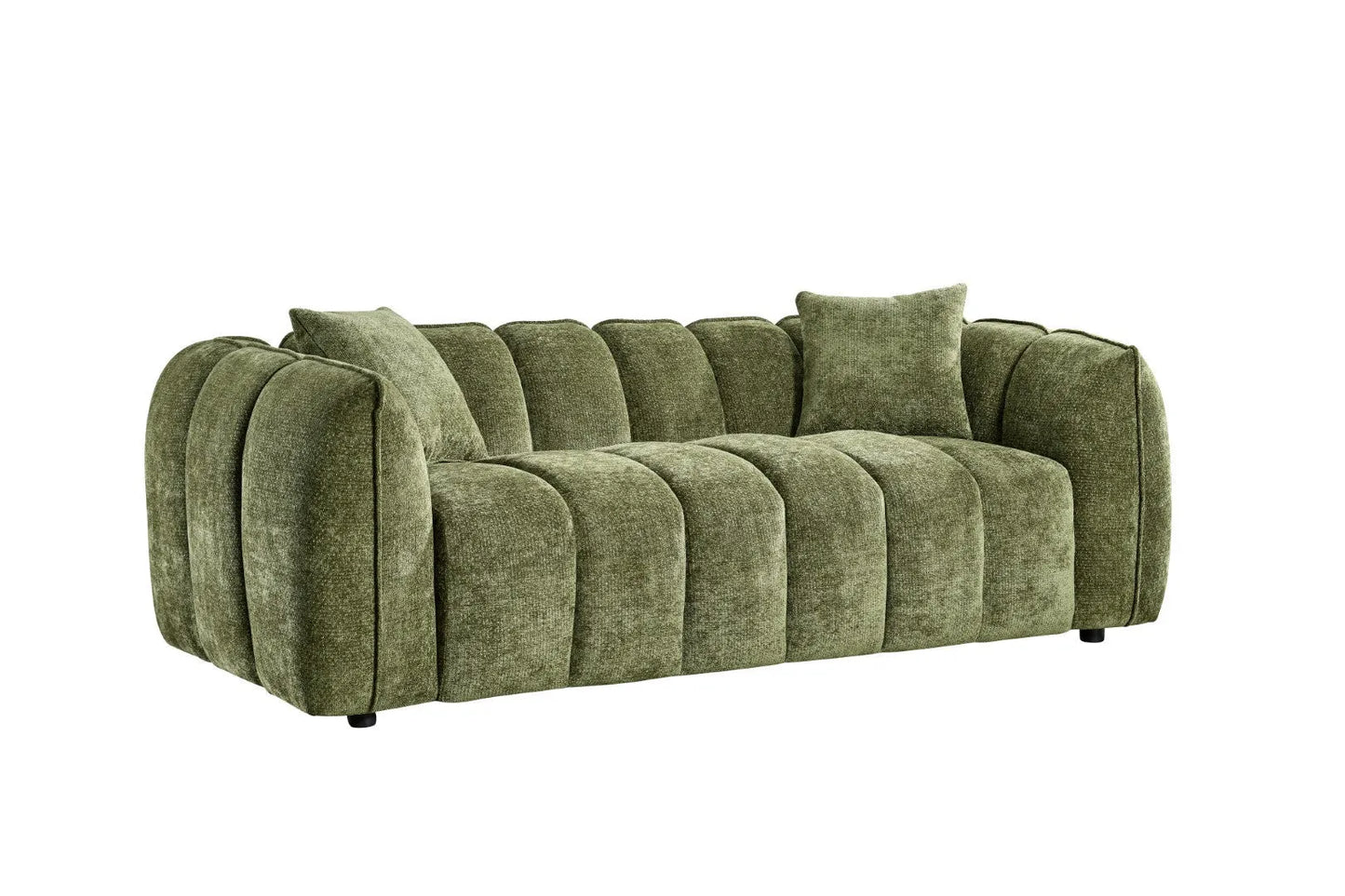Venice Sofa Range – Olive (3 Seater, 2 Seater, Armchiar)