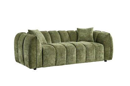 Venice Sofa Range – Olive (3 Seater, 2 Seater, Armchiar)