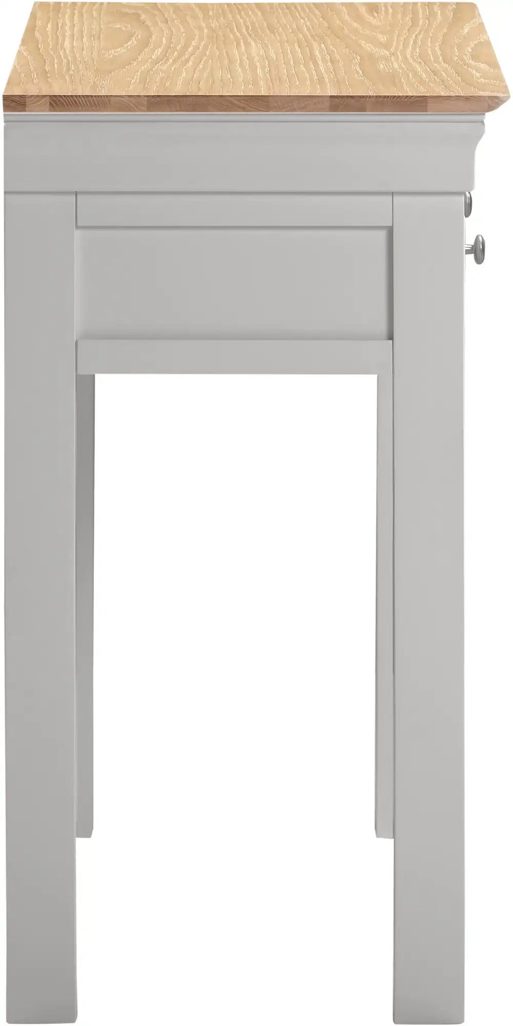 Bordeaux Console Table   Pebble Grey Oak  04