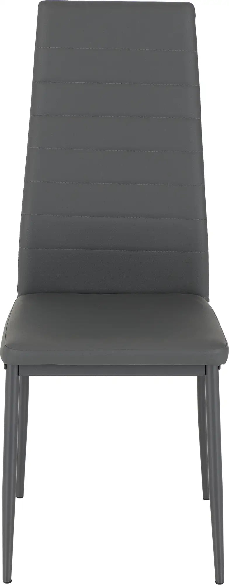 Abbey Small Dining Set Clear Glassgreygrey Pu 2020  05