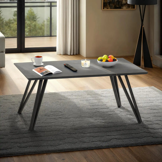 Marlow Coffee Table   Black Marble Effect 2025  Pr