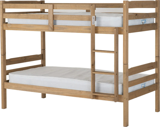 Panama 3' Bunk Bed Natural Wax 2020  01