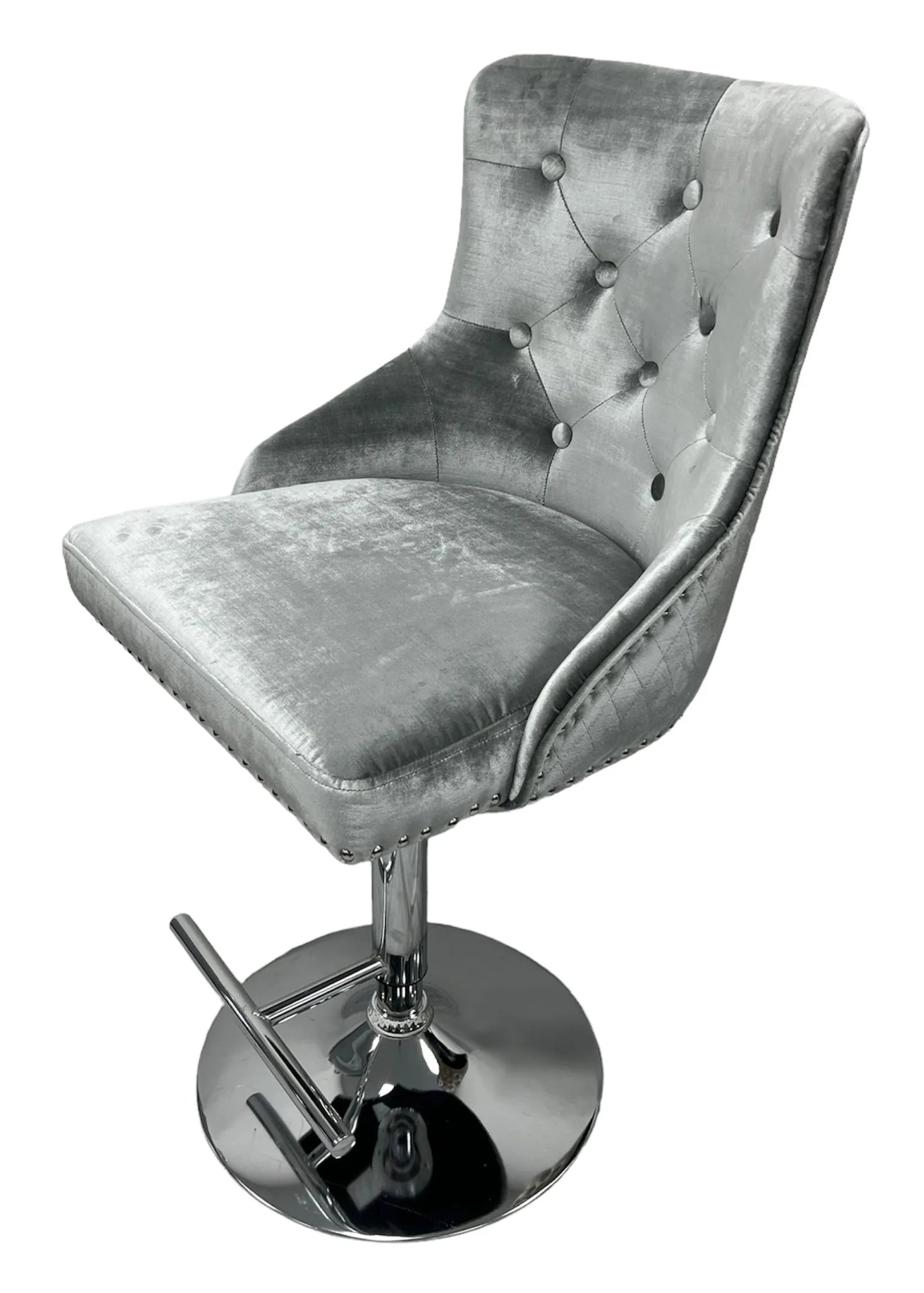 Mayfair Silver Grey Bar Stool